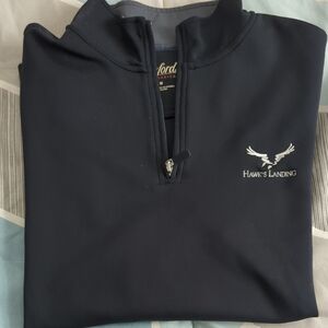 Ford Mustang Navy Quarter-Zip Pullover